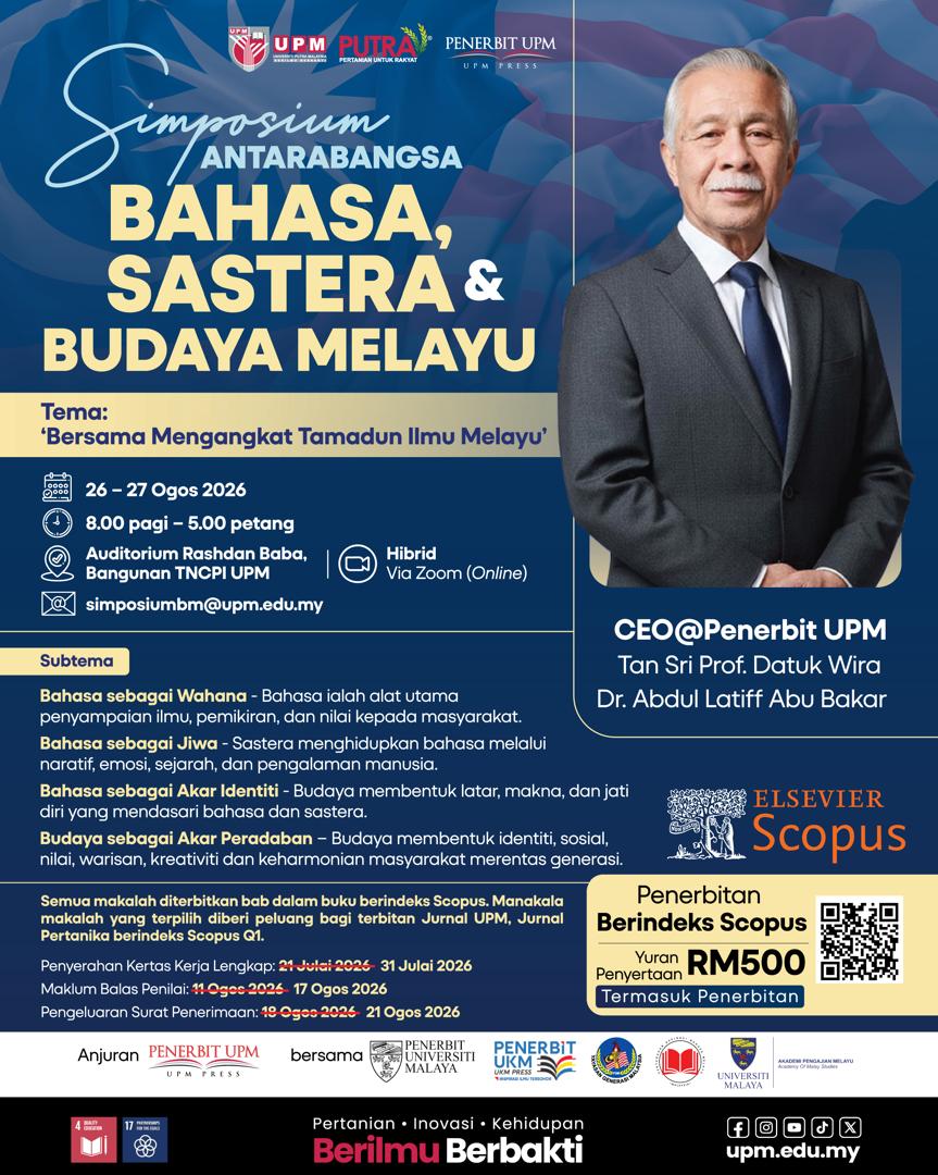 Simposium Antarabangsa Bahasa, Sastera & Budaya Melayu Poster